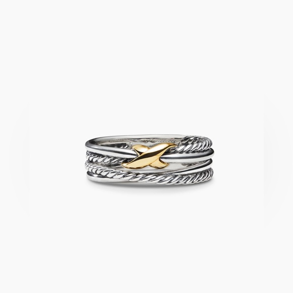 David Yurman X Crossover 18k Gold Ring 💍 - Picture 2 of 14